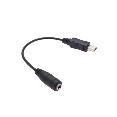 

Mini USB to 35mm Mic Microphone Adapter Cable Cord for Gopro HD Hero 1 2 3 3 4 Camera