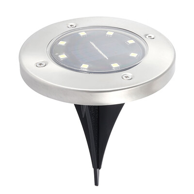 

Solar Lights Outdoor Solar Powered Ground Waterproof Garden 816 LED Solar Disk Lights Solar Landscape Lights Solar Power Light