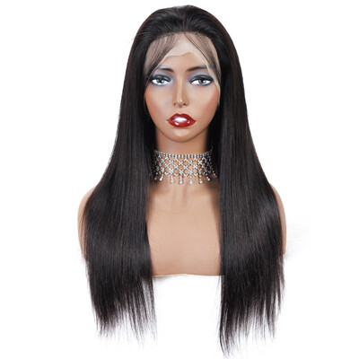 

Amazing Star Human Hair Lace Front Wigs Brazilian Virgin Hair Straight Hair Lace Front Wigs 150 Density Soft&Bouncy