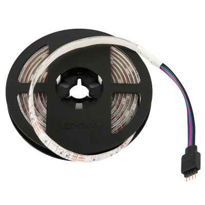 

2M RGB Background LED Strip Lights With Remote Controller Self Adhisive Light Tape