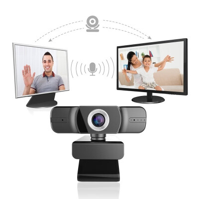 

1080P HD Computer Camera 360° Dual Microphone USB Driver-free Camera For Video Conference Computer Live Broadcast OTG