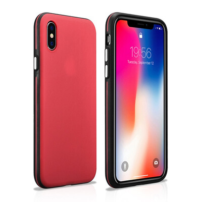 

Original XOOMZ for iphone X Fashion Back Case for Apple X 10 Matte PC Case Cover Ultra Slim Fundas Protect Phone Case Cover