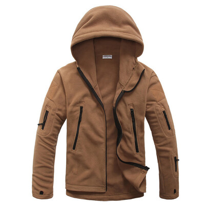 

Outdoor Sports Warm Soft Shell Jacket Liner Fleece Coat for Men