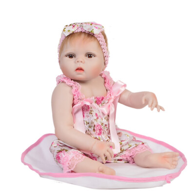 

23 Inch Realistic Baby Doll Lifelike Full Body Silicone Baby Reborn Minino Waterproof Reborn Dolls For Collection Kid Xmas Gifts