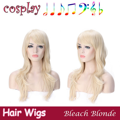 

Full Wig Cosplay Wigs for Women Synthetic Long Curly Wigs Wavy Anime Costume Heat Resistance