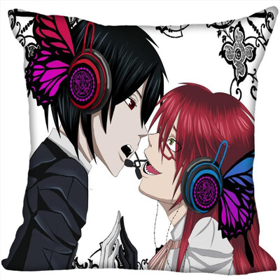 

Black Butler Anime Hot Sale Pillow Case High Quality New Years Pillowcase Decorative Pillow Cover For Wedding Decorative Gifts