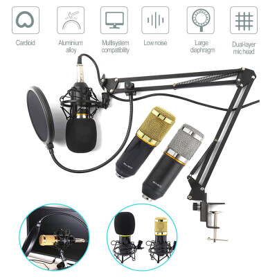 

Willstar BM-800 Professional Studio Condenser Microphone Kit Recording Broadcasting