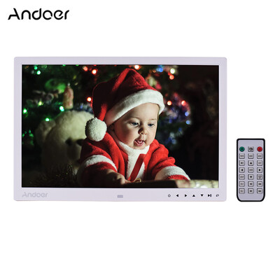 

Andoer Upgraded 17 Inch LED Digital Photo Frame Electronic Picture Photo Album 1080P Advertising Machine 1440900 High Resolution