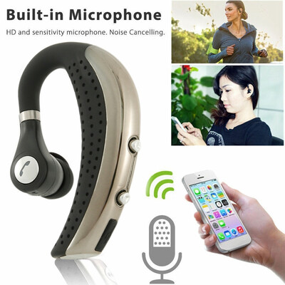 

Willstar BH693 Handsfree Stereo Music Headset Earphone Business Bluetooth Wireless Earphone Hanging Ear Stereo Headset
