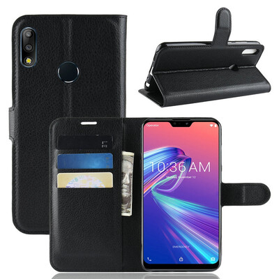 

WIERSS Wallet Phone Case for Asus Zenfone Max Pro M2 ZB631KL ZB630KL ZB633KL ZB632KL Flip Leather Cover Case Fundas Capa Coque