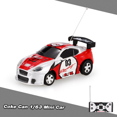 

FENGQI TOYS 8803 Coke Can 163 Mini Racing Radio Control Car Collection Kids Gift Decoration