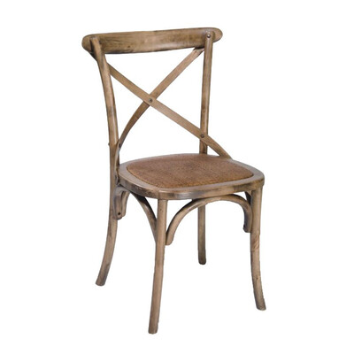 

Hot selling soild wood cross x back dining chair