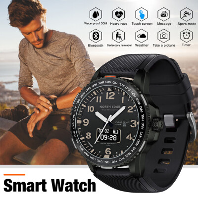 

Willstar NORTH EDGE FLOAT Waterproof Heart Rate Multifunction Watch Step Counter Dual Disp