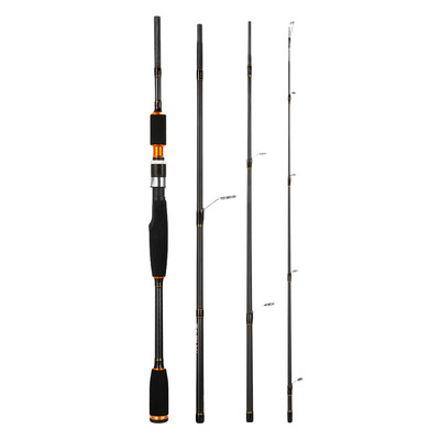 

Fly Fishing Rod 4 Sections Detachable Portable Lightweight Carbon Fiber Fishing Pole 68ft21m with Rod Bag
