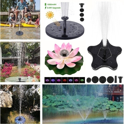 

Willstar Mini Solar Floating Water Bird Bath Fountain for Garden Pool Pond Decoration