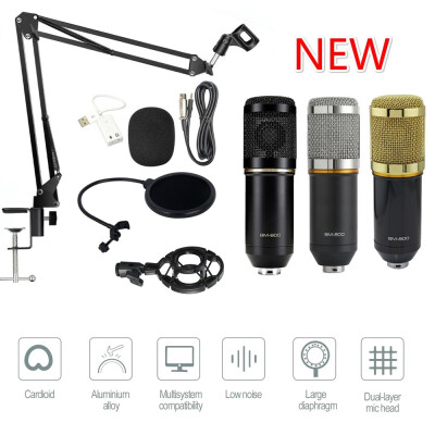 

Professional BM-800 Condenser Studio Recording Microphone withwithout Shock Mount Holder for Studio KTV Live Broadcast