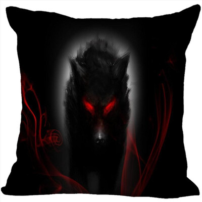 

Wolf Pillow Case High Quality New Years Pillowcase Wedding Decorative Pillow Cover Gift For Children 35x35CM