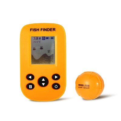 

Portable Fish Finder Fishfinder with Wireless Sonar Sensor Fish Depth Finder Alarm for Lake River Sea Fishing