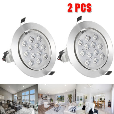 

Willstar 12Pcs Aluminum Round Downlight 220V 3W12W Recessed Ceiling Spotlight Embedded Ceiling Spotlight