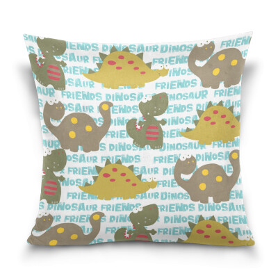 

ALAZA Throw Pillow Cover 16 X 16 inch Christmas Gift Cushion Cover with Baby Animal Printed Pillowcase