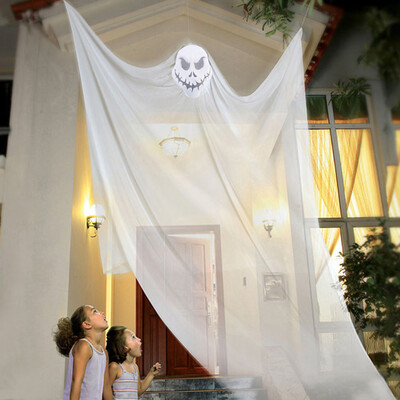 

Halloween Decoration Hanging Creepy Ghost Curtain Party Windows Cover Gauze
