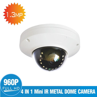 

13 megapixel 960P security closed circuit television AHD high definition infrared dome camera