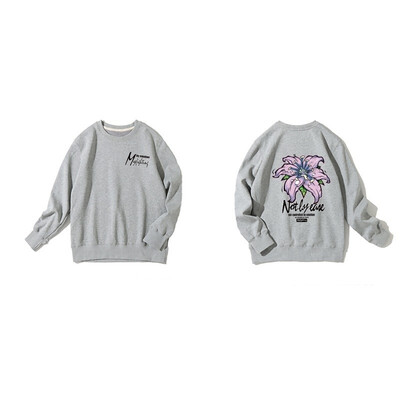 

Hoodie Women Funny Cat Looking Out Side Print Crewneck Sweatshirt Long Sleeve Kawaii Hoodies For Lady Girls Hipster