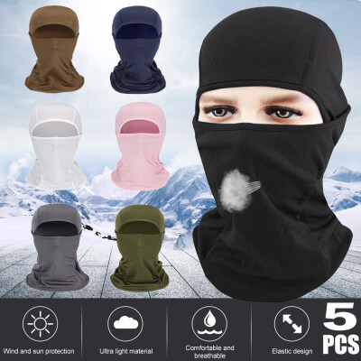 

52pcs Ski Face Mask Motorcycle Running Cycling Balaclava Hunting Outdoor Ski Full Face Mask Helmet for Cold Hot Weather