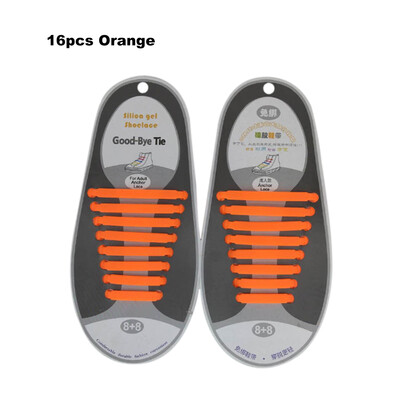 

No Tie Shoelaces Waterproof Elastic Silicone Tieless Shoe Lace for Athletic Running Multicolor for Sneaker Boots Board Casual Shoe