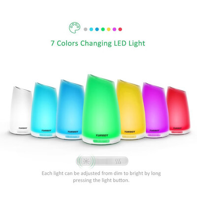 

NeillieN Ultrasound Aromatherapy Machine Air Humidifier Essential Oil Diffuser for Household AtomizationColorful LED light