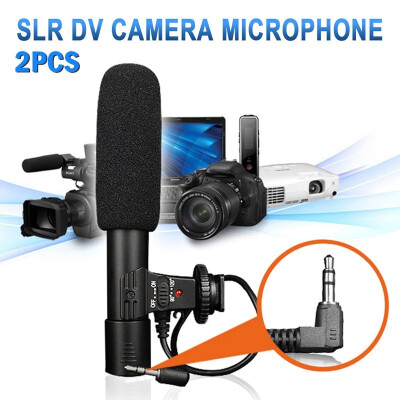 

2020 New Microphone SLR Camera DV Stereo Microphone Camera Interview News Recording Back Pole Condenser Microphone