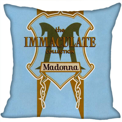 

Madonna Hot Sale Pillow Case High Quality New Years Pillowcase Decorative Pillow Cover For Wedding Decorative Christmas 35x35CM 35x35CM