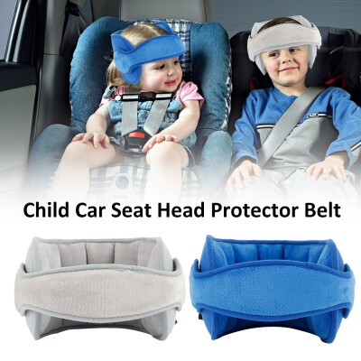 

Baby Child Head Protection Belt Adjustable Stroller Car Seat Soft Head Fixed Band Kids Sleep Safety Neck Support Straps