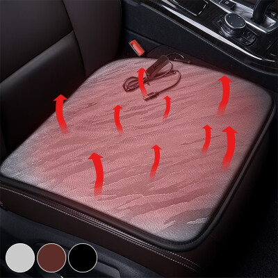 

USB 2A Heating Mat Multifunctional Heating Cushion Square Crystal Linen Fabric Heating Warmer Pad