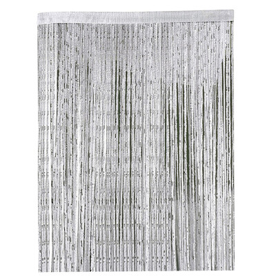 

Willstar 1PC 65328 ft Fly Screen Fringe Tassel String Sparkle Curtain Gray