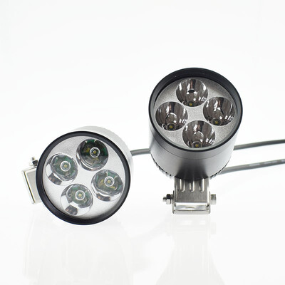 

Motorcycle Headlight 12V 16W LED Chip Moto Driving Waterproof Super Bright Fog Lamp Spot Headlamp Offroad Bicycle Spotlight