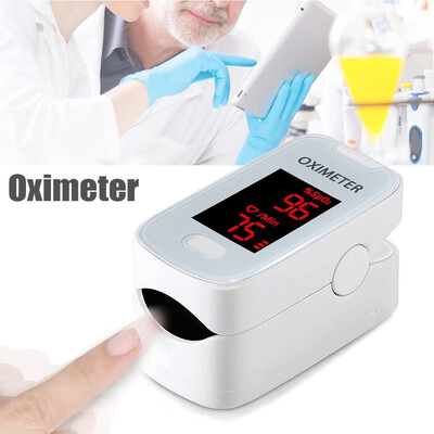 

Digital LED Display Fingertip Pulse Oximeter Blood Oxygen Sensor Saturation SPO2 Monitor Measurement