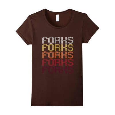 

Forks WA Vintage Style Washington T-shirt