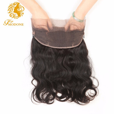 

Human wig long curly hair lace block