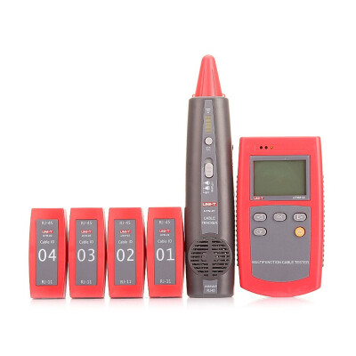 

UNI-T UT681A Cable Finder Set Network Tester Hunt Instrument Check Line Device Loop Resistance Test Wire Sequence Scanning