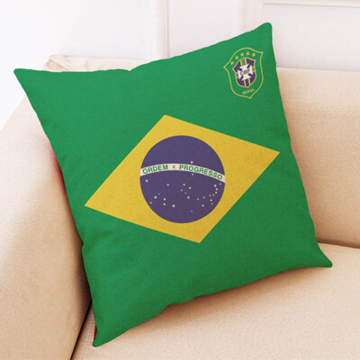 

UpperX 2018 Russia FIFA World Cup Home Decor Cushion Cover Soccer Pillow Covers