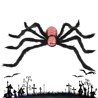 

Willstar 1PC Spider Halloween Decoration Haunted House Prop Indoor Outdoor Giant Decor