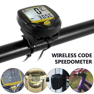 

Waterproof Bicycle Speedometer Wireless Cycle Bike Meter Computer Odometer