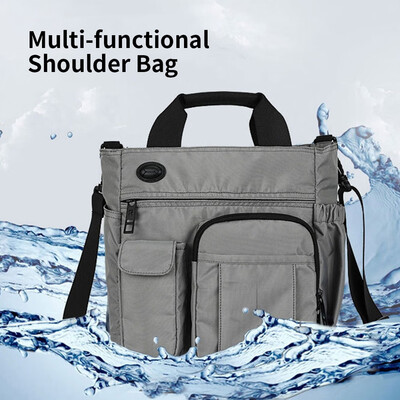 

Men Women Crossbody Messenger Bag Multi-functional Shoulder Bag Laptop Bag
