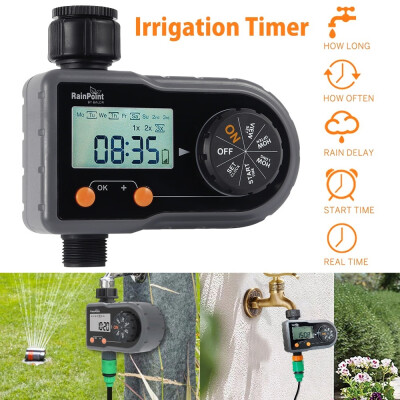 

Digital LCD Auto Watering Timer Water saving Irrigation Controller Garden Tool