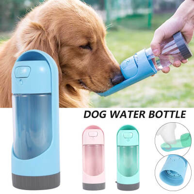 

Portable Dog Cat Pet Water Bottle Cup Drinking Travel Outdoor Feeder Dispenser