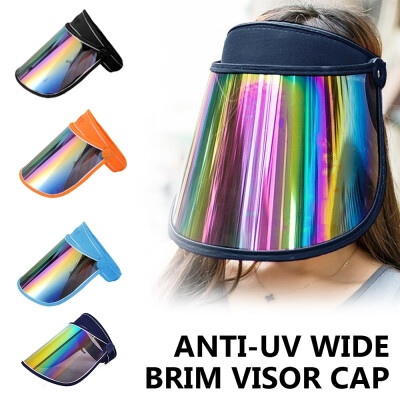 

Summer UV Sunscreen Sun Visor Cap Visor Cap Face of Men&Women Riding Sun Hat