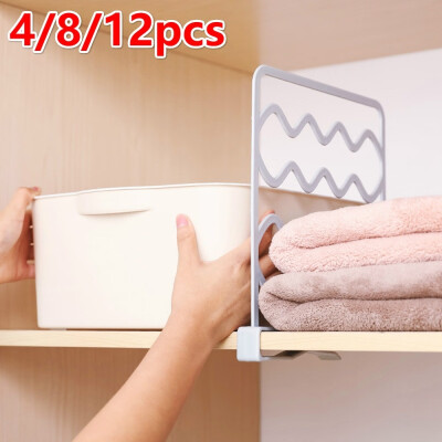 

812pcs Closet Shelf Divider&Separator for Storage In Bedroom Bathroom Kitchen&Office Shelves