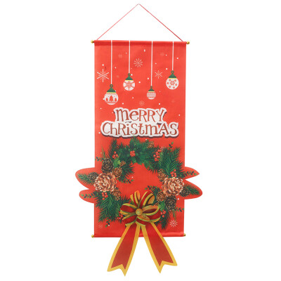 

Willstar 1PCS 275x131 ft Door Banner Christmas Decor For Home Xmas Happy New Year-Style A