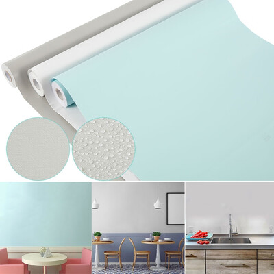 

10M White High Gloss Furniture Film Adhesive Film Kitchen Film Cupboard Film Wallpaper